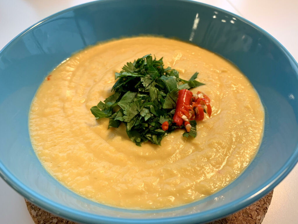 Thai butternut soup